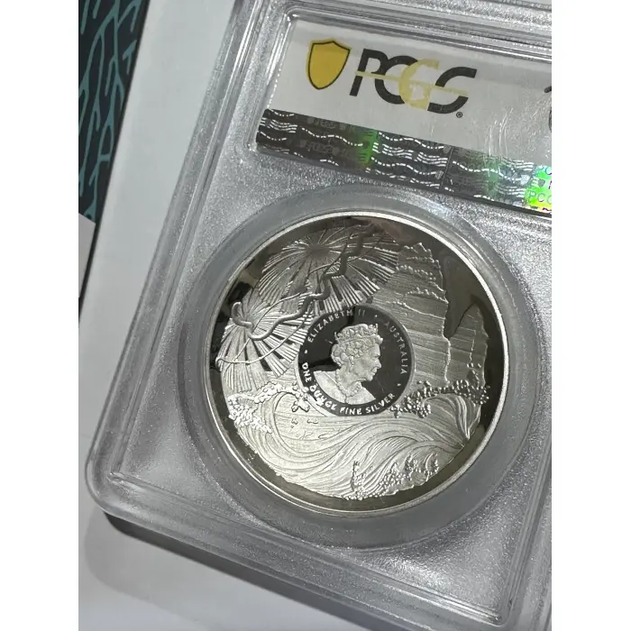 Beauty Rich & Rare Great Barrier Reef Graded Coin 