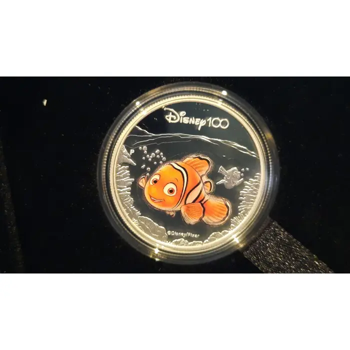 2023 Disney 100th Anniversary - Nemo 1/2oz Silver Proof Coloured Coin