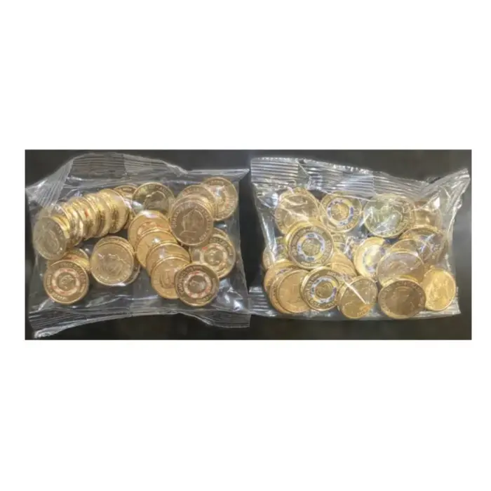 2026 $2 Bingo & Bluey Pair Of UNC RAM Mint Bags (50x $2 coins total) FAST SHIP