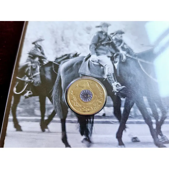 💜 2024 $2 Remembrance Day Animals in War Purple Poppy Impressions 1111 PNC