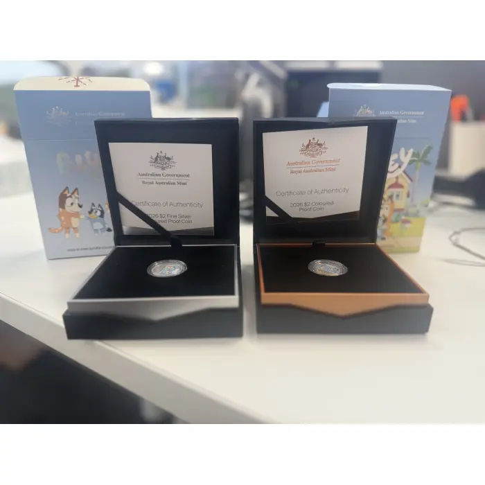 2026 Bluey Coin Proof Set