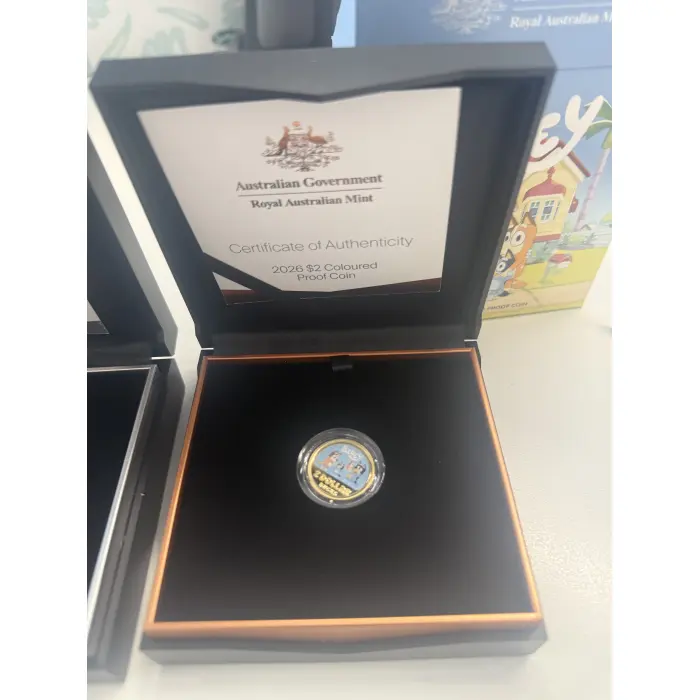 2026 Bluey Coin Proof Set