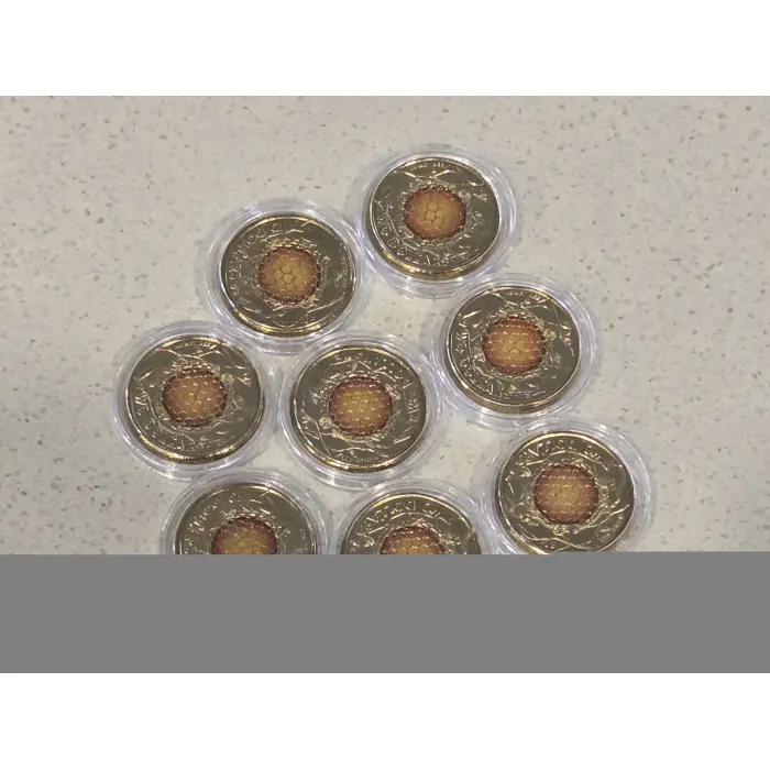 2022 Honeybee Uncirculated $2 coins 