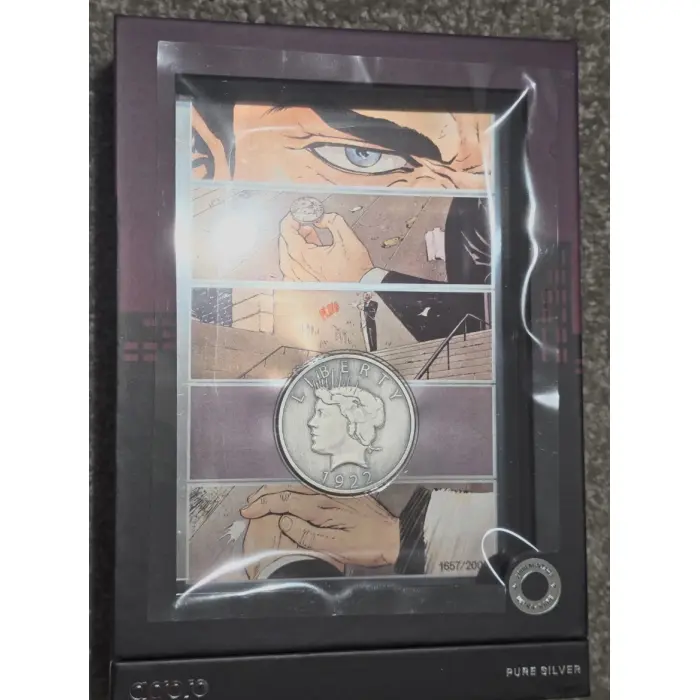 2026 AGORO Two Face 1/2oz .999 silver coin and 5g .999 foil #1673/2000
