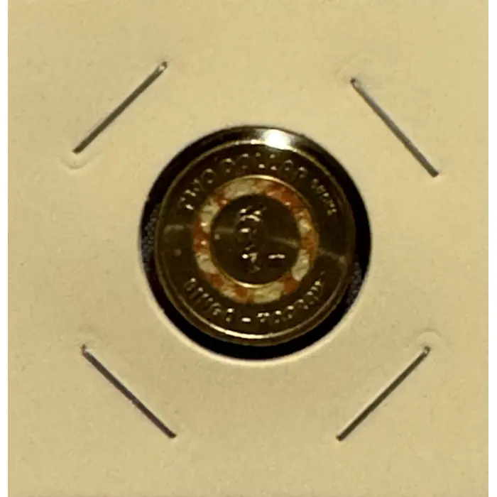 2026 Bluey $2 Bluey & Bingo Coloured aUNC Coins Set Till Design 2 x Coins.