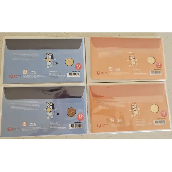 2026 Bluey & Bingo PNC Set Limited Issue Mintage: 10000  
