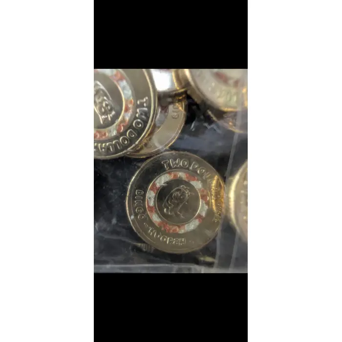 2026 $2 BLUEY & BINGO PAIR OF UNC RAM MINT BAGS (50X $2 COINS TOTAL)