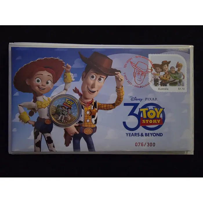 🤠🎬 **2025 $1 Toy Story “30 Years & Beyond” Limited Edition PNC – No.