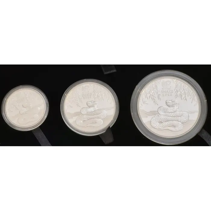 2025 Year of The Snake 🐍  3 coin Proof set