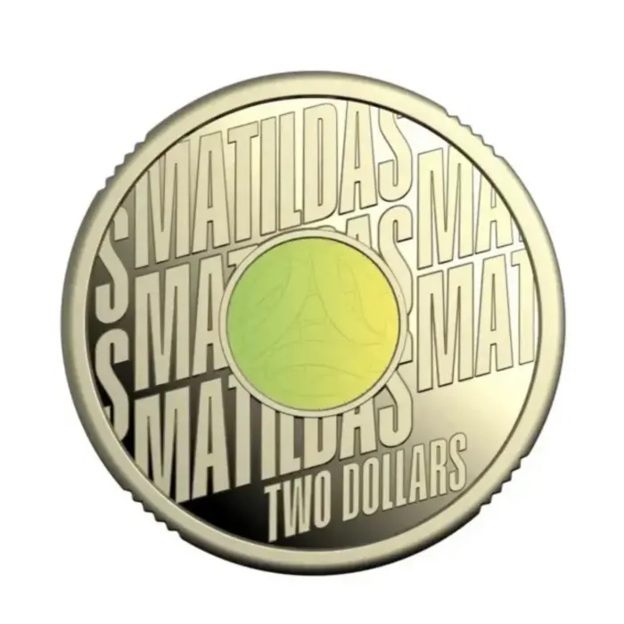 2026 $2 MATILDAS COIN (UNCIRCULATED FROM BAG)