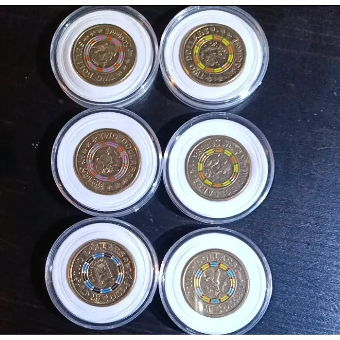 mr squiggle coins 6x$2 circletd