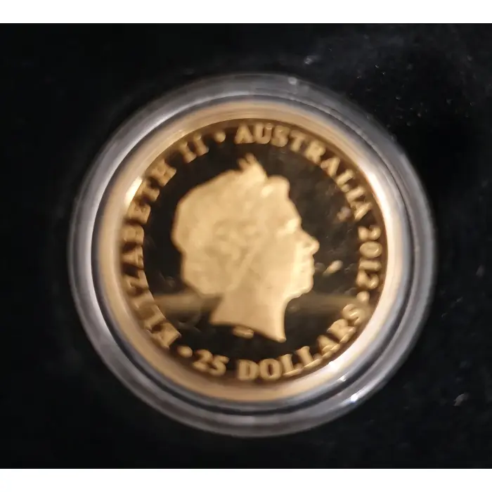 2012 Queen Elizabeth II Diamond Jubilee 1/4 oz Gold Proof Coin  consec pair Rare