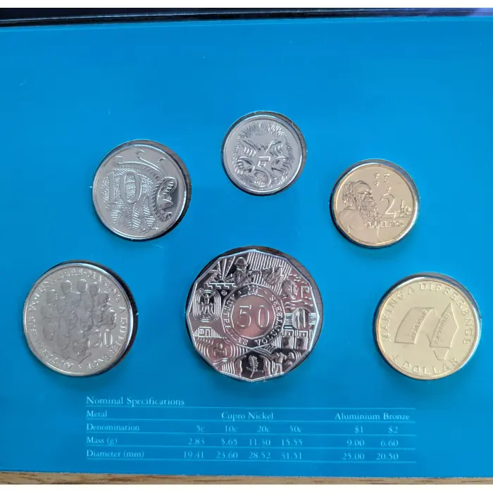 2003 ^ Coin Uncirc Set Australia's Volunteers