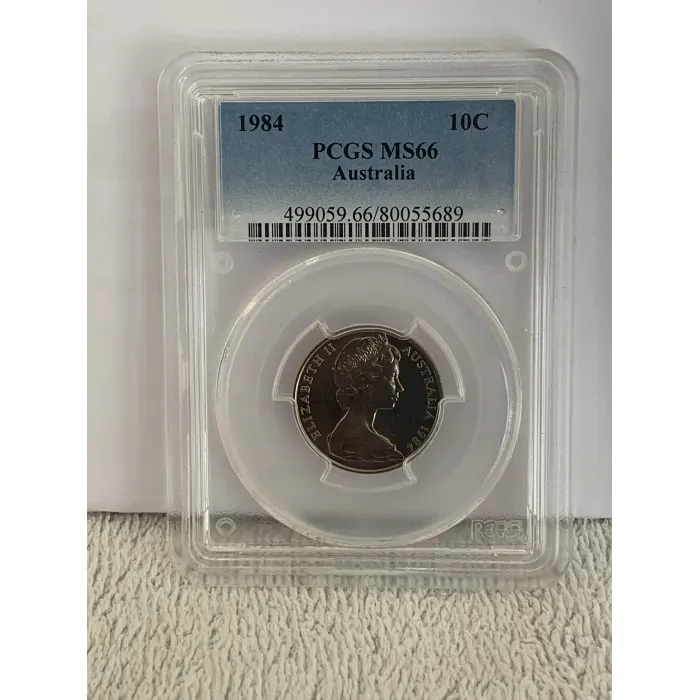 1984 10 cent  PCGS Graded coin in Slab