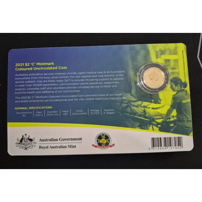 2021 Ambulance 🚑 C Mintmark 