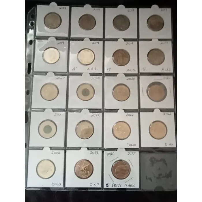 Full set $1 coins