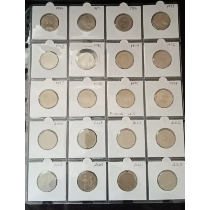 Full set $1 coins