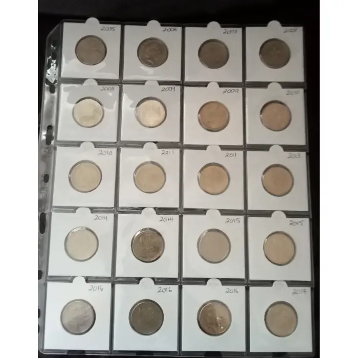 Full set $1 coins