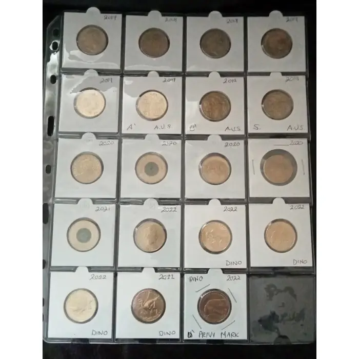 Full set $1 coins