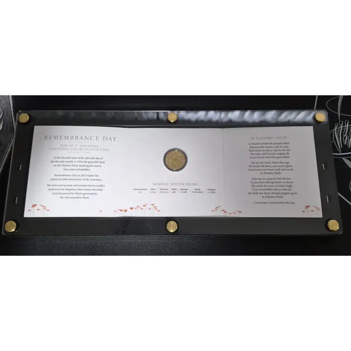 2015 Flanders Field C Mintmark 