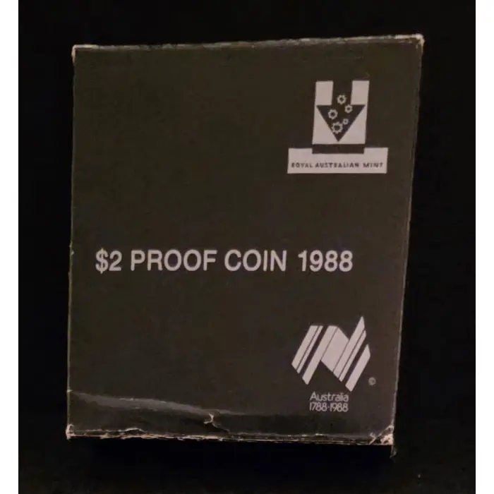 *1988 Australian $2 Silver Proof Coin*