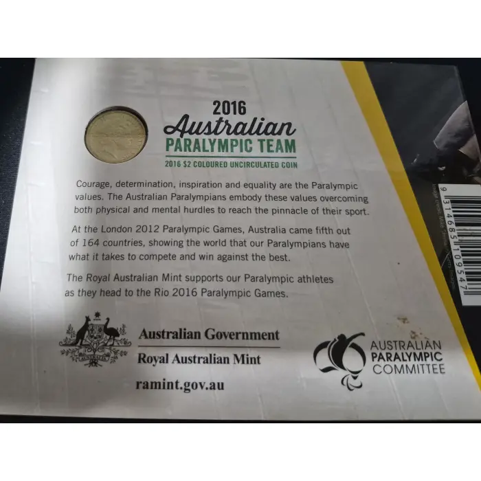 2016 Australian Paralympic Team