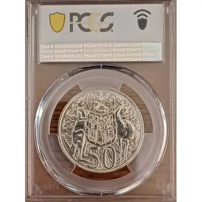 1966  Round 50c 