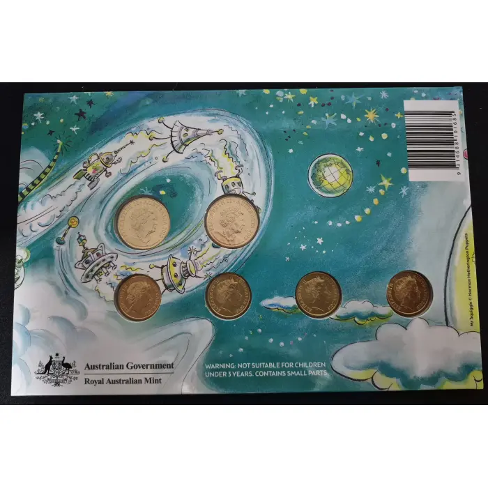 2019 Mr Squiggle & Friends coin collection 