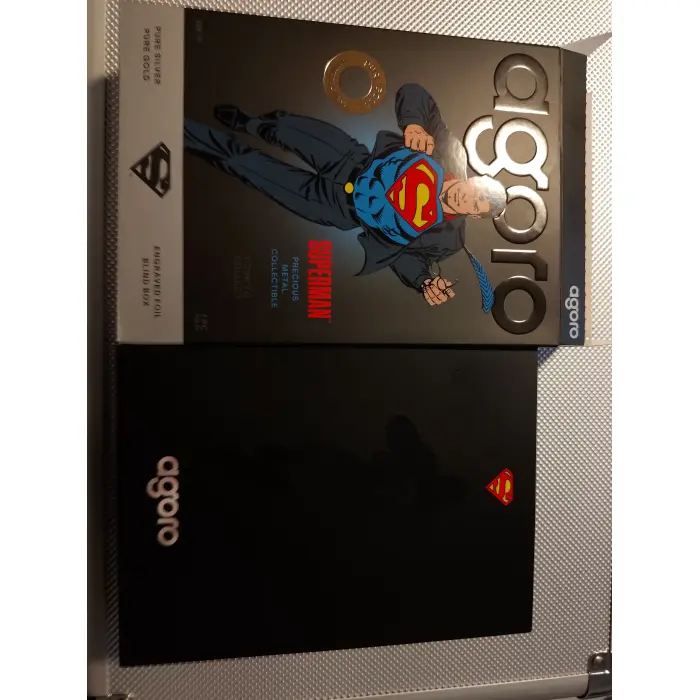 2026 AGORO DC SUPERMAN SILVER FOIL SOLD OUT 