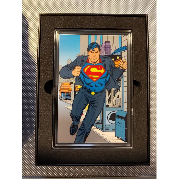 2026 AGORO DC SUPERMAN SILVER FOIL SOLD OUT 