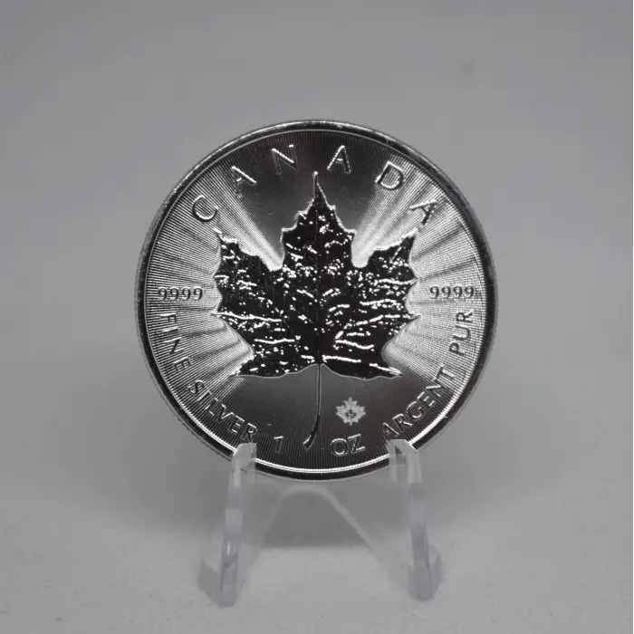 2021 Canada 5 Dollars 1oz Silver Bullion Coin - Argent Pur