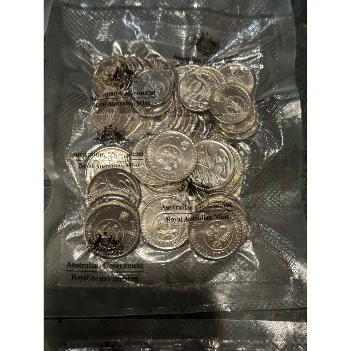 2016 50 Years of Decimal Currency Changeover 6 coin Ram Bag Set inc $1 $2 50c