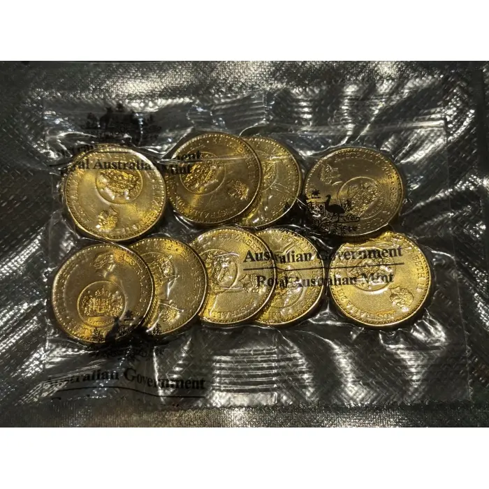 2016 50 Years of Decimal Currency Changeover 6 coin Ram Bag Set inc $1 $2 50c