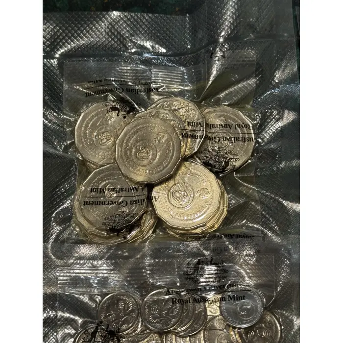 2016 50 Years of Decimal Currency Changeover 6 coin Ram Bag Set inc $1 $2 50c