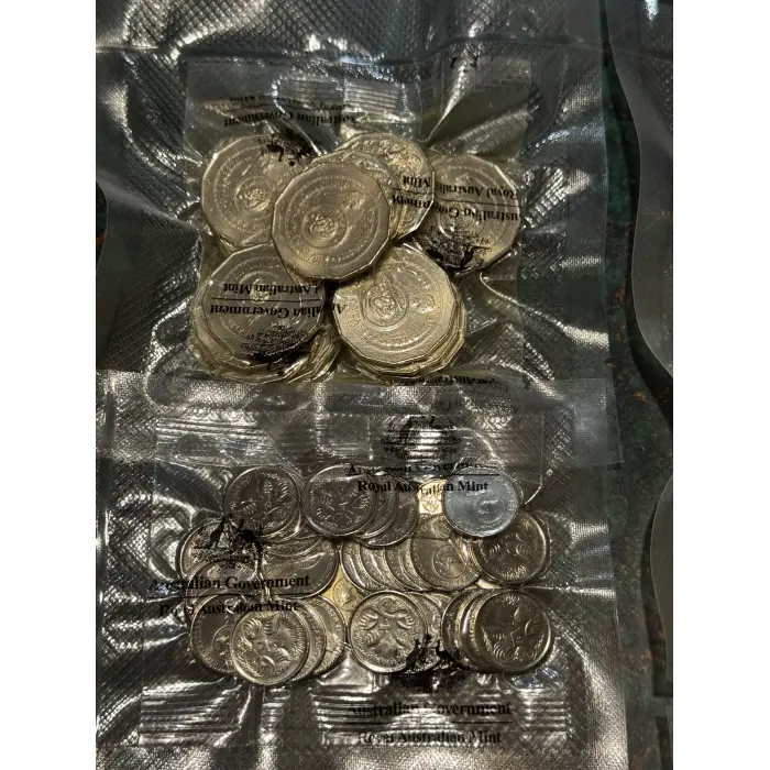 2016 50 Years of Decimal Currency Changeover 6 coin Ram Bag Set inc $1 $2 50c