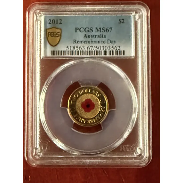 2012 $2 Red Poppy MS67