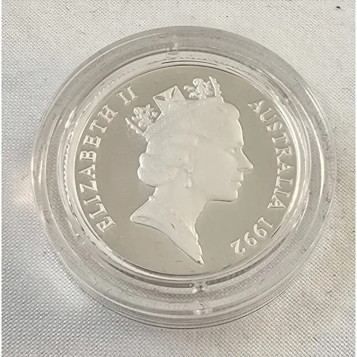 1992 Barcelona Olympic Games Fine Silver Proof $1 Coin