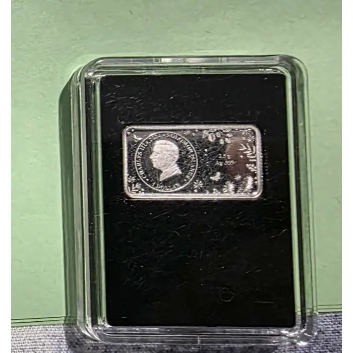 Beatrix Potter - Peter Rabbit 2.5 gram .999 Silver Dollar Coin Benjamin Bunny 