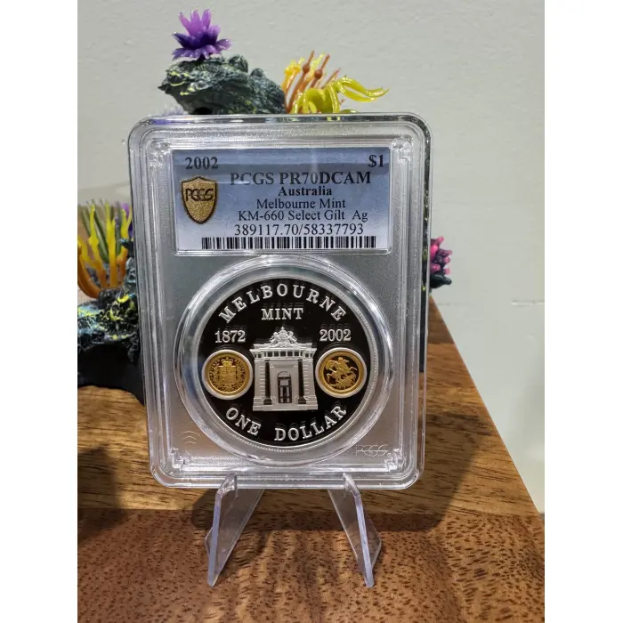 2002 Melbourne Mint TOP POP PR70 