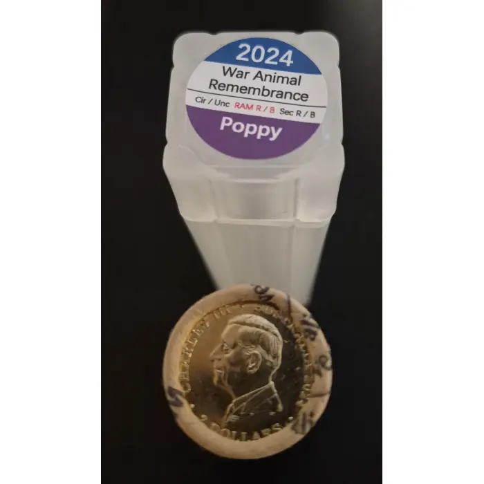 2024 $2 War Animals RAM Roll