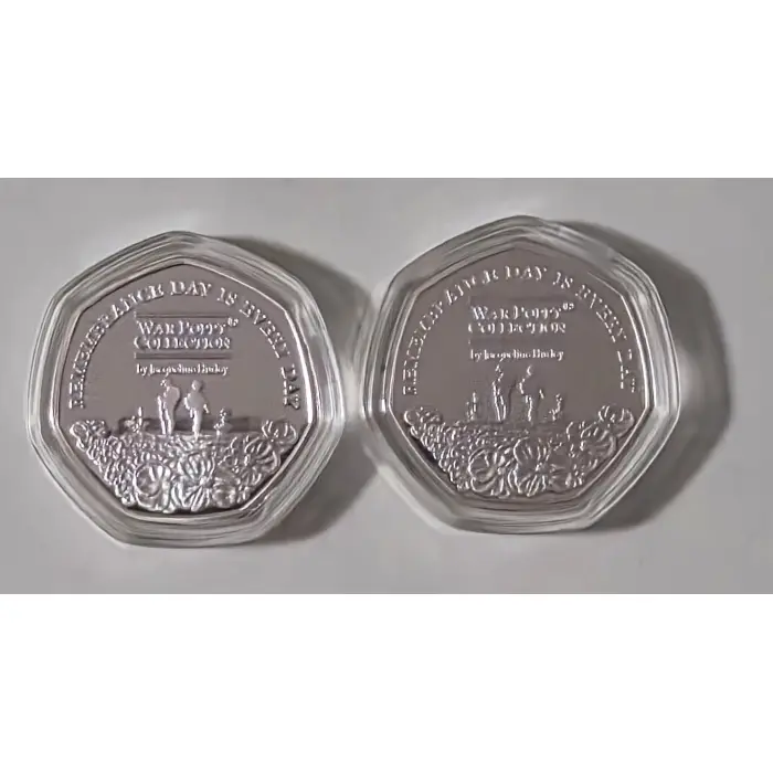 🌺 Solomon Islands 2020 War Poppy 20 Cents Silver-plated Coin 🌺