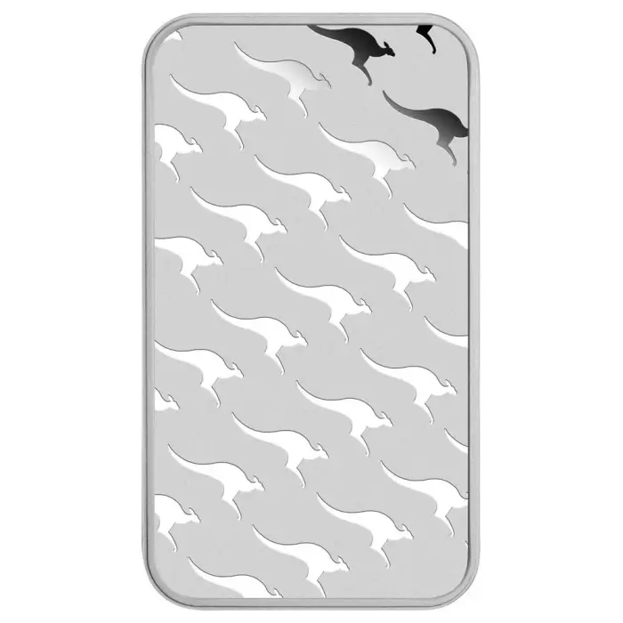 Kangaroo 1oz Pure 9999 Fine Silver Minted Bullion Bar Australia One Troy Ounce