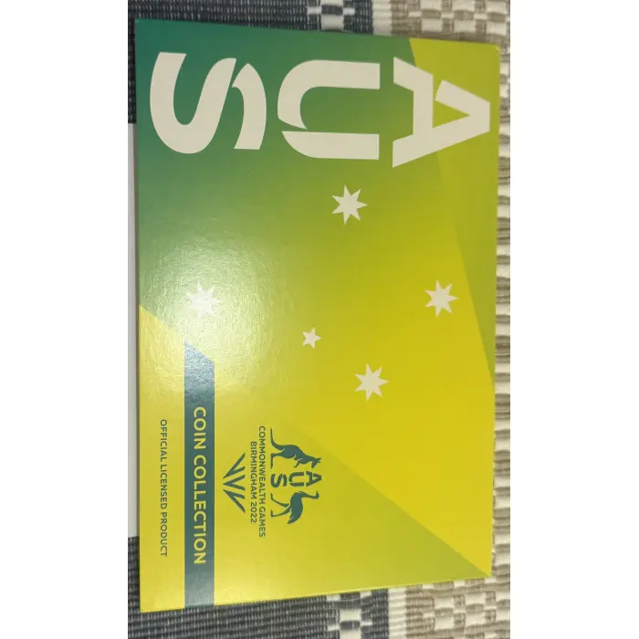 2022🏅 Commonwealth🏅 Games Birmingham 7 Coin Set In Folder