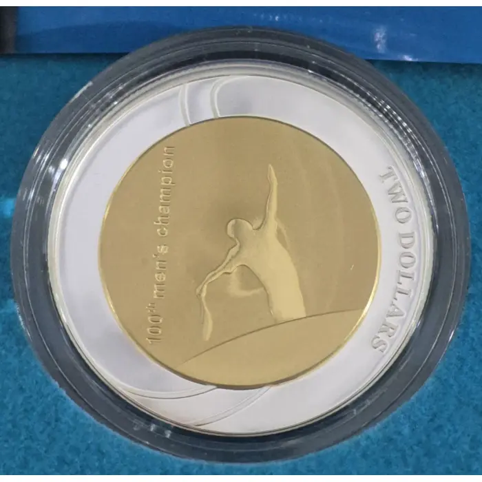 2012 Australian Open $2 Gold Plated