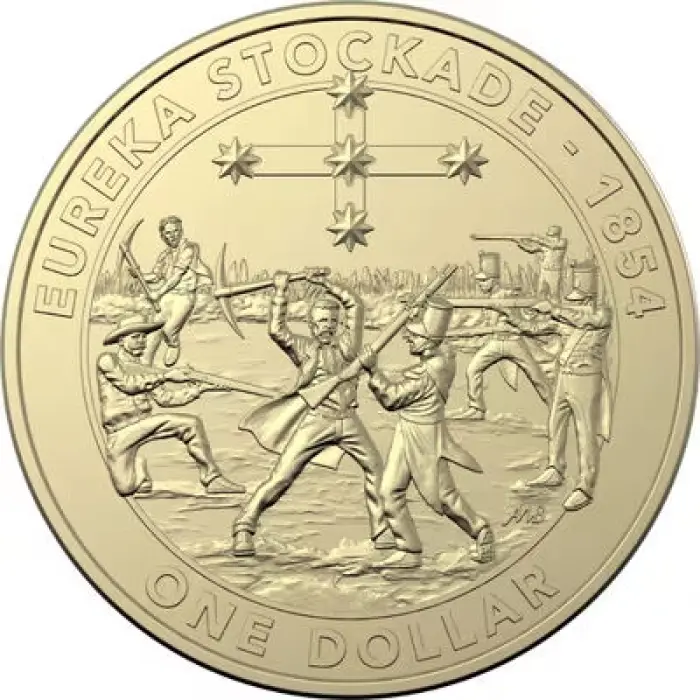 2019 $1 Mutiny & Rebellion Series - Eureka Stockade