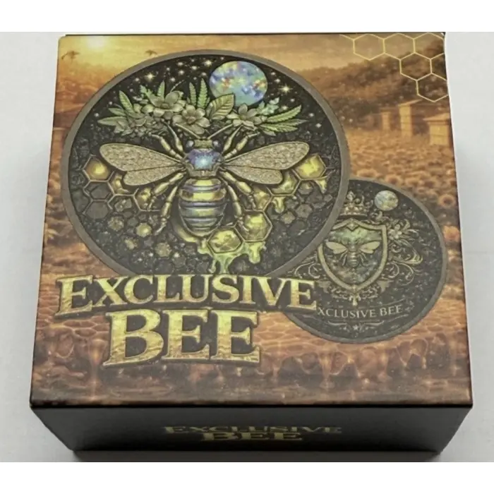 2 x EXCLUSIVE BEE 2026 1 OZ COPPER COLOURED  GLITTER WINGS ROUND only 1000 made
