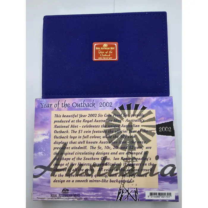2002 Year of the Outback Six Coin Proof Set