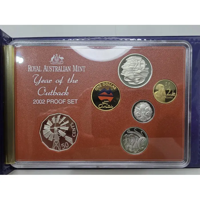 2002 Year of the Outback Six Coin Proof Set