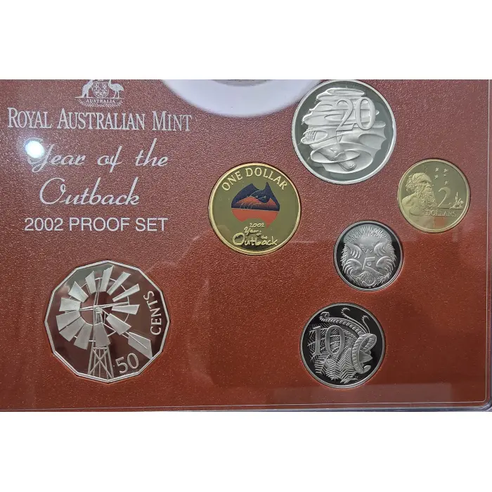 2002 Year of the Outback Six Coin Proof Set