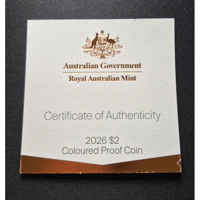 2026 Matildas Coloured Proof 
